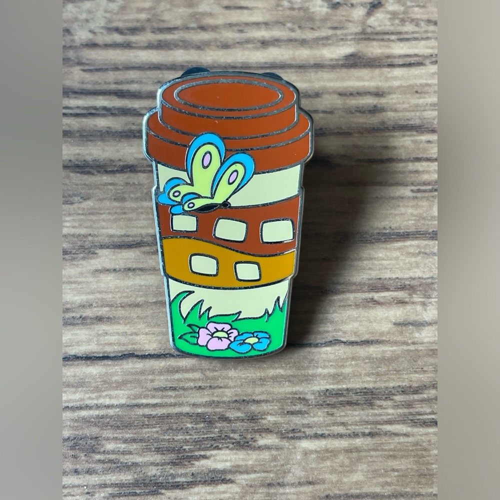 Bambi Coffee Cup Pin